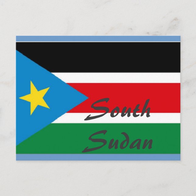 South Sudan postcard (Front)