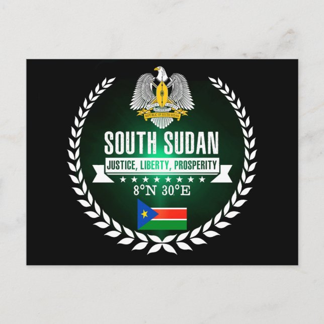 South Sudan Postcard (Front)