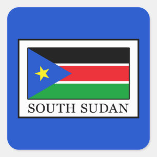 South Sudan Square Sticker