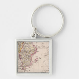 South Sweden and Norway Key Ring