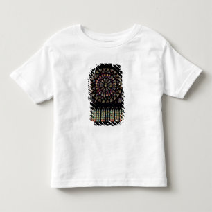South transept rose window depicting Christ in the Toddler T-Shirt