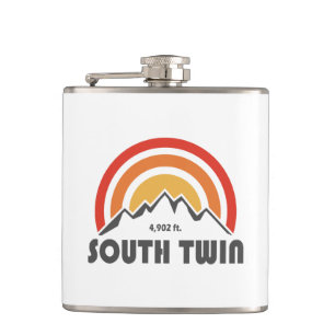 South Twin Mountain New Hampshire Hip Flask