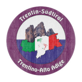 South Tyrol - Alto Adige - Italy - Italia Glasbret Cutting Board