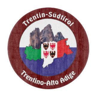 South Tyrol - Alto Adige - Italy - Italia Glasbret Cutting Board