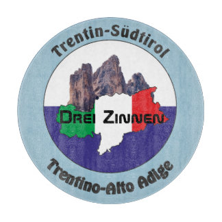 South Tyrol - Alto Adige - Italy - Italia Glasbret Cutting Board