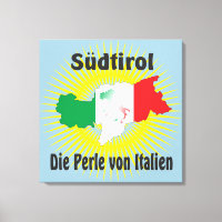 South Tyrol - Alto Adige - Italy - Italia Leinwand