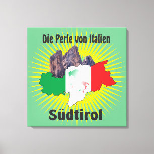 South Tyrol - Alto Adige - Italy - Italia Leinwand Canvas Print
