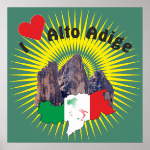South Tyrol - Alto Adige - Italy - Italia Poster