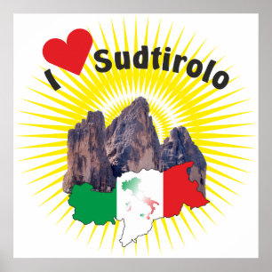South Tyrol - Alto Adige - Italy - Italia Poster