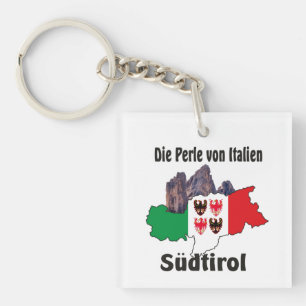 South Tyrol - Alto Adige - Italy key supporters Key Ring