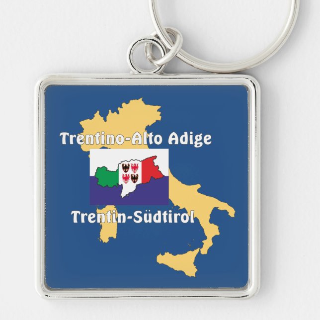 South Tyrol - Alto Adige - Italy key supporters Key Ring (Front)