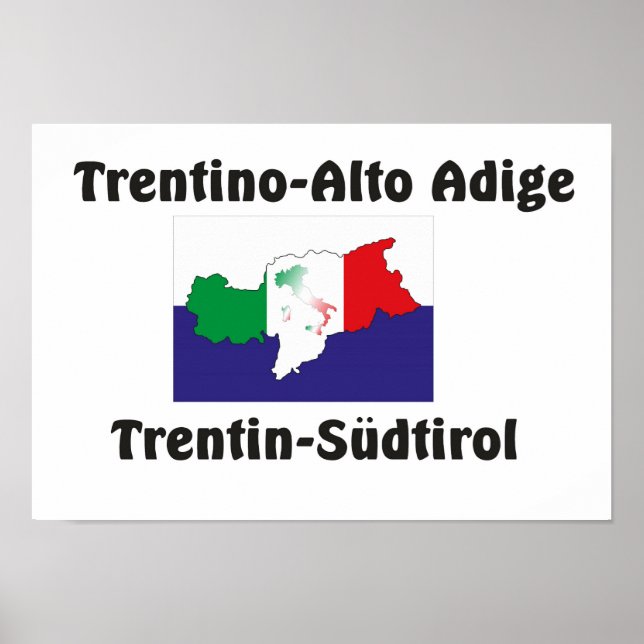 South Tyrol - Alto Adige - Italy Poster (Front)