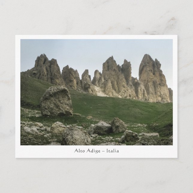 South Tyrol Italy Photo Postcard (Front)