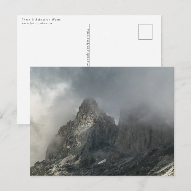 South Tyrol Mountains Postcard (Front/Back)
