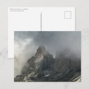 South Tyrol Mountains Postcard