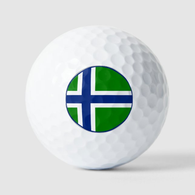 South Uist Flag Golf Balls (Front)