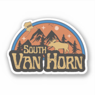 South Van Horn, Alaska Sticker