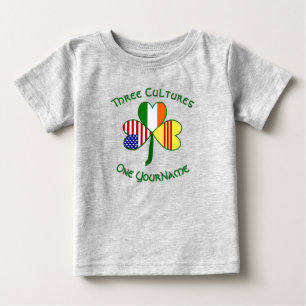 South Vietnam Ireland USA Shamrock Flag Personal Baby T-Shirt