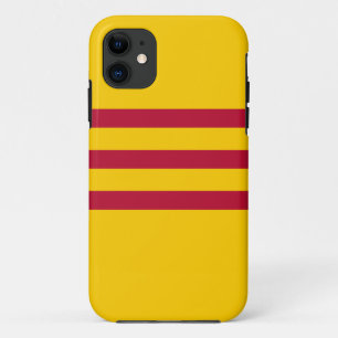 South Vietnamese Flag - Vietnam Cờ vàng ba sọc đỏ iPhone 11 Case