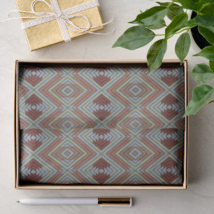 South West American Indian Style Patterned Art Tissue Paper