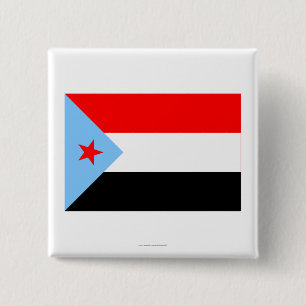 South Yemen Flag (1967-1990) 15 Cm Square Badge