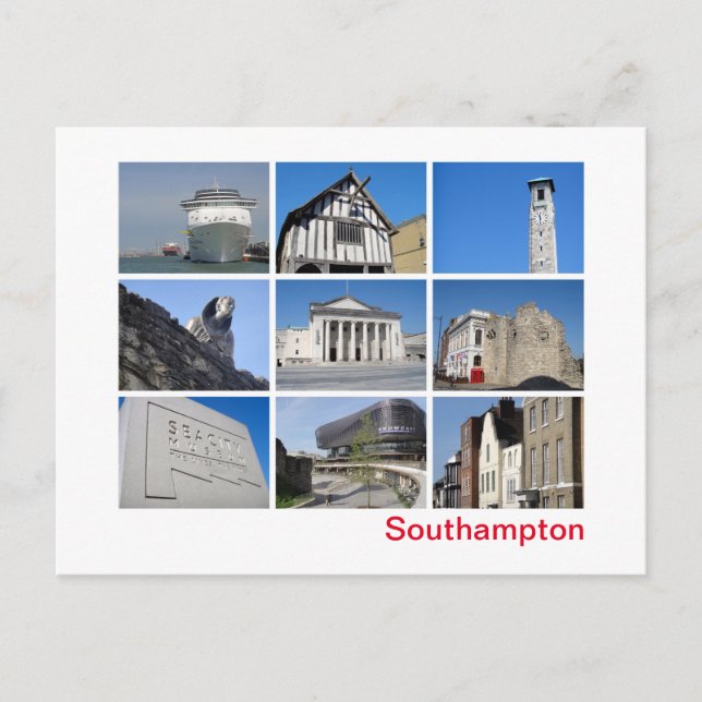 Southampton Postcard (Front)
