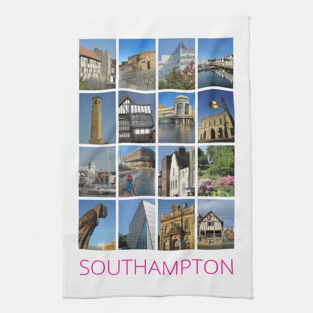 Southampton Tea Towel (Vertical)