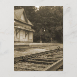 Southampton Train Station Postcard