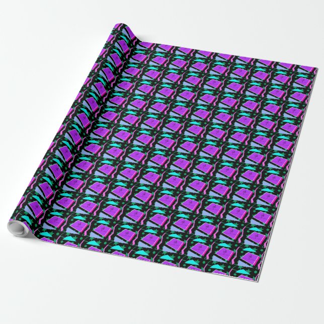 Southaven Throwback! Geometric Patterns 3 Wrapping Paper (Unrolled)