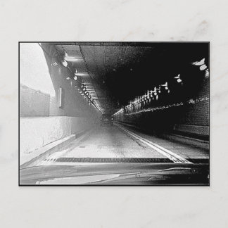 southbound bw postcard