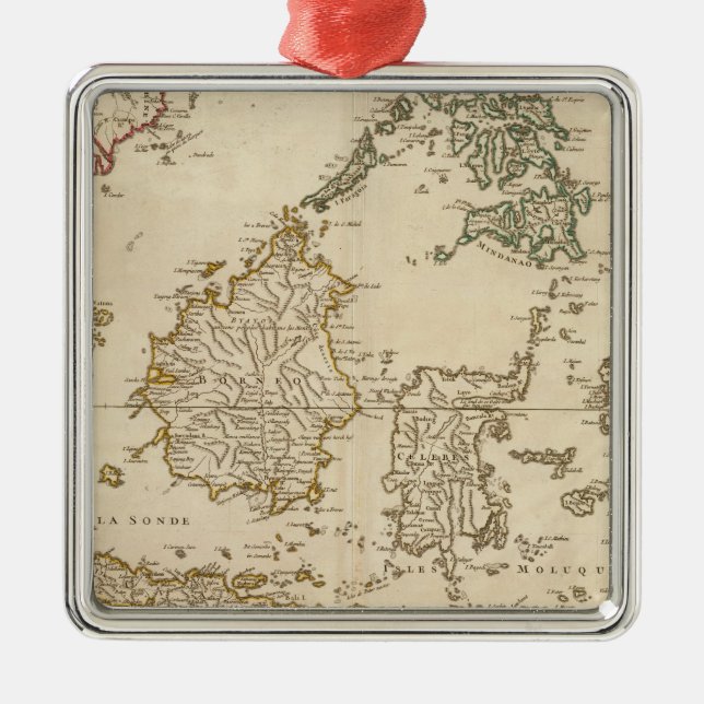 Southeast Asia 3 Metal Tree Decoration (Front)