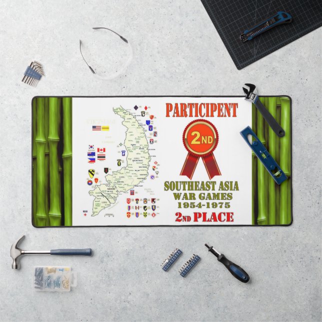 SOUTHEAST ASIA WAR GAMES 2nd PLACE Desk Mat (Workstation)