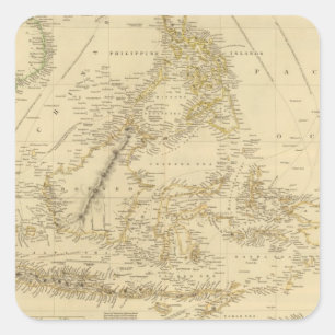 Southeast AsiaIndonesia Square Sticker