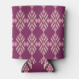 Southeast Asian: Retro Aboriginal Pattern Can Cooler