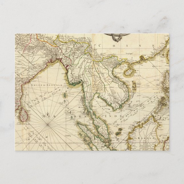 SoutheaSt. India Postcard (Front)