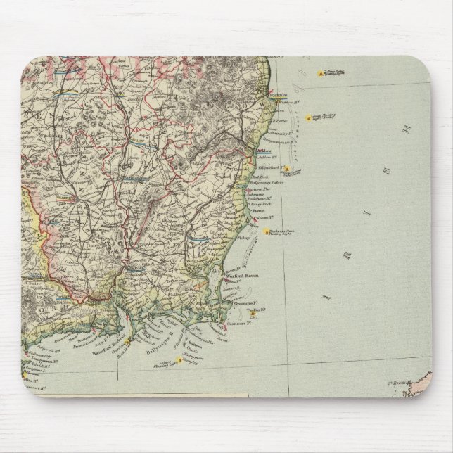 Southeast Ireland Mouse Mat (Front)