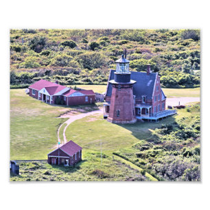 Southeast Lighthouse, Block Island RI Photo Print