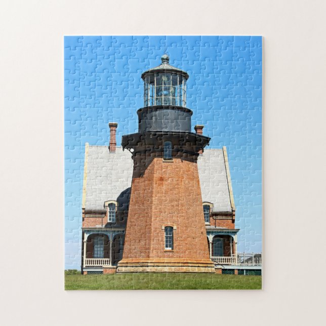 Southeast Lighthouse, Block Island RI Puzzle (Vertical)