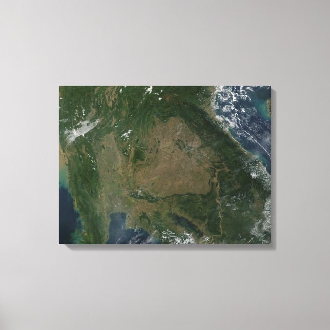 Southeastern Asia Canvas Print (Front)