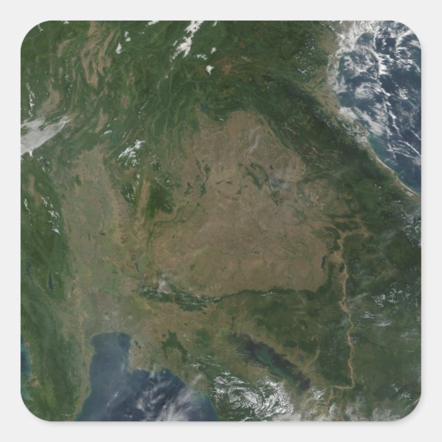 Southeastern Asia Square Sticker (Front)