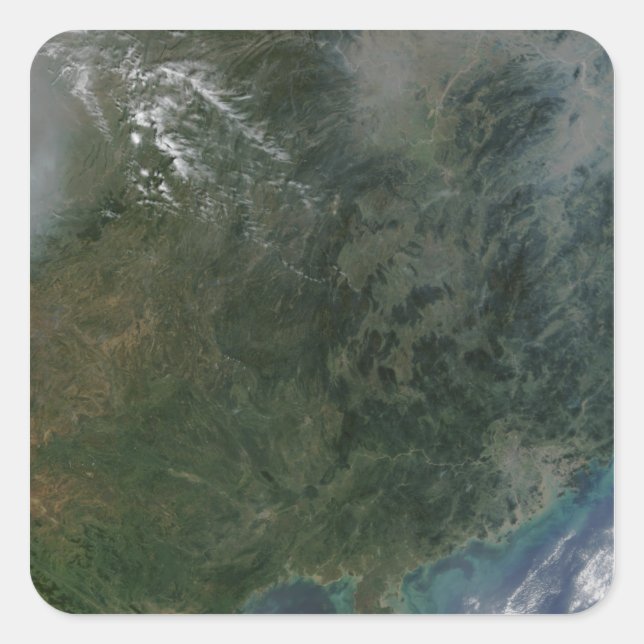Southeastern China Square Sticker (Front)