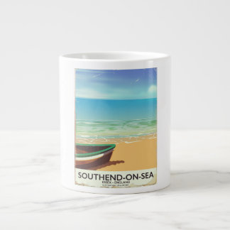 Southend-on-Sea, Essex Vintage travel poster Large Coffee Mug