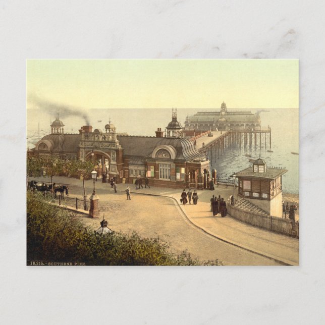 Southend-on-Sea Pier I, Essex, England Postcard (Front)