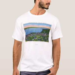 Southern Aerial of the Town T-Shirt