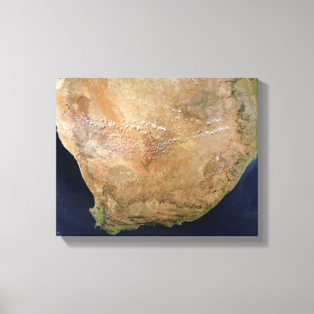 Southern Africa Canvas Print (Front)