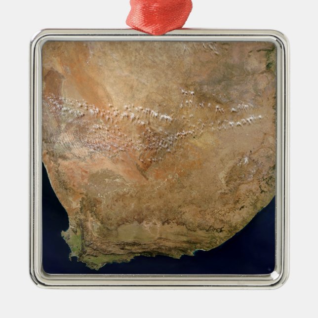 Southern Africa Metal Tree Decoration (Front)