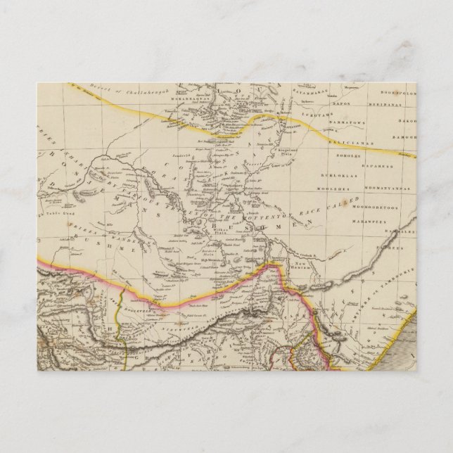 Southern Africa Postcard (Front)