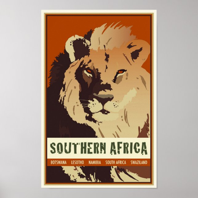 Southern Africa Poster (Front)