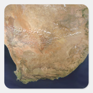 Southern Africa Square Sticker