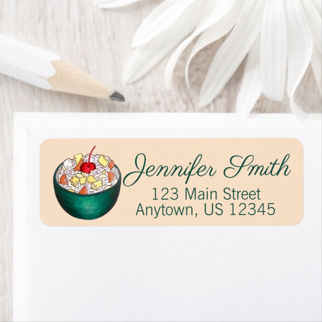 Southern Ambrosia Coconut Marshmallow Fruit Salad (Insitu)